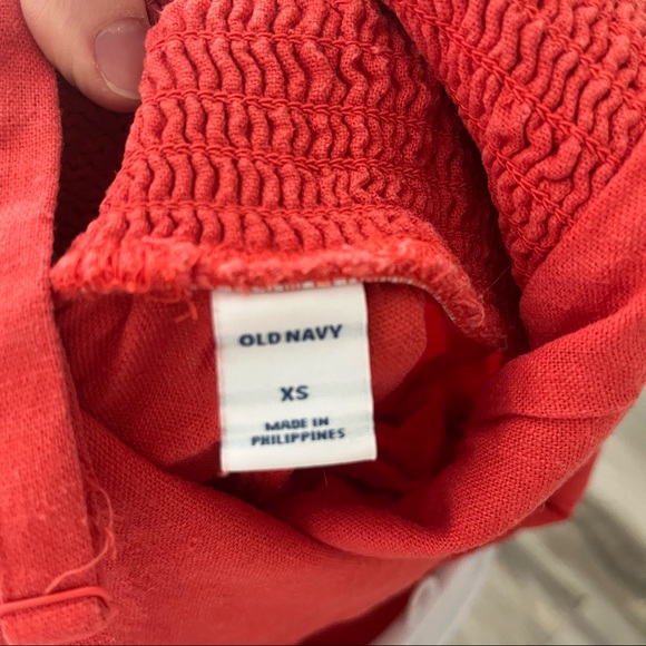 Old Navy Red Jumpsuit - Picture 6 of 7